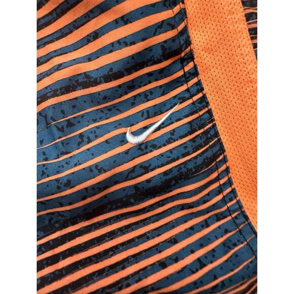 Nike Men’s Swim Trunks XL Orange Blue - Picture 2 of 7